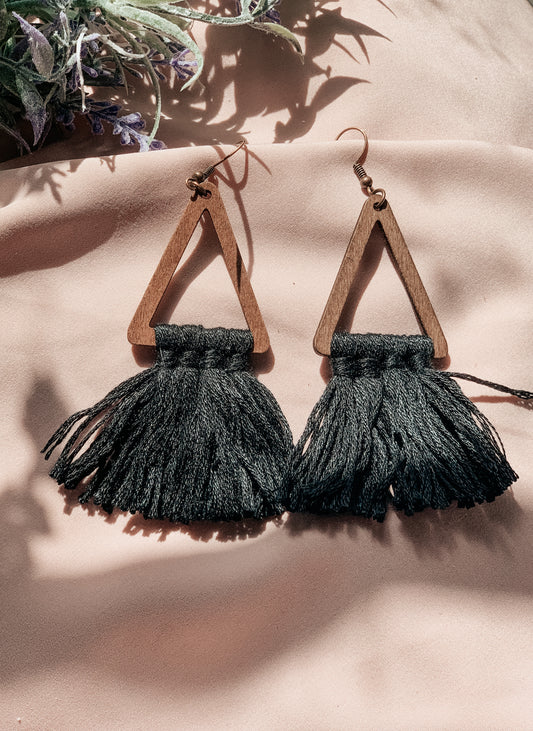 Triangle Fringe earrings